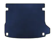 Audi Q5 2008–2017 EVA V-1 kofferbakmat (Blauw) foto 1