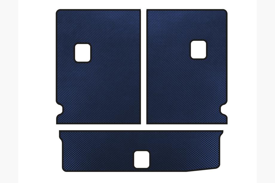 Chevrolet Orlando 2010–2018 Kofferbakmat V-1 (Blauw) Image