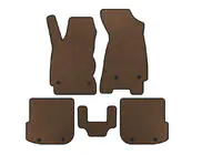 Audi A4 B5 1994–2001 EVA automatten (Sedan, bruin) foto 1