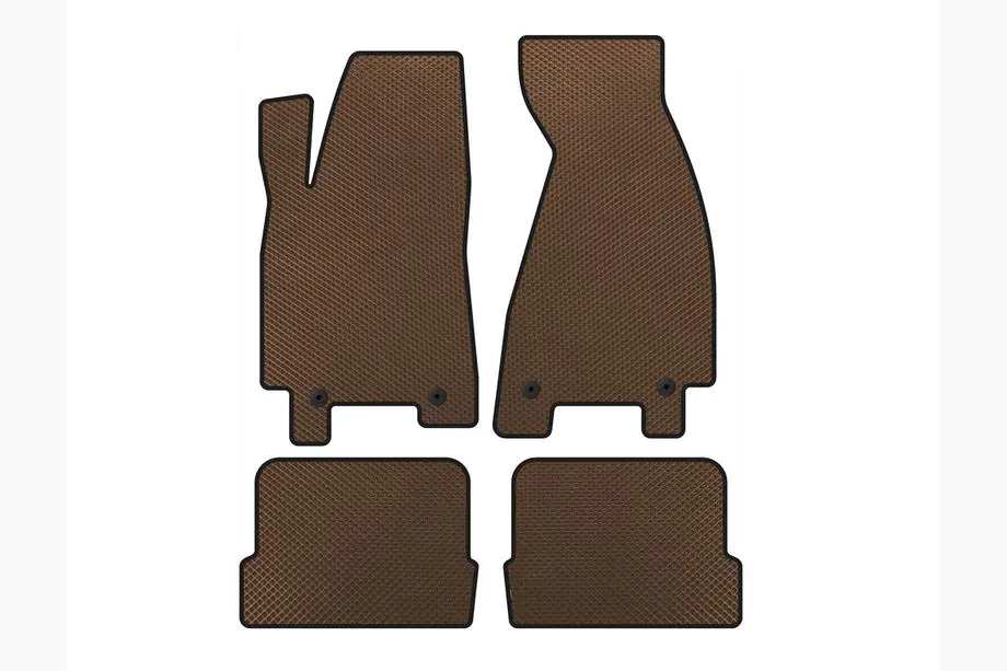 Audi 80/90 1987–1996 EVA vloermattenset voor interieur (1991-1996, Coupé, Bruin) Image