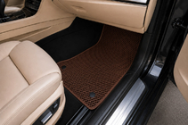 BMW 7 Serie F01/F02 2008–2015 EVA automatten (voor F01, bruin) foto 2