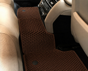 BMW 7 Serie F01/F02 2008–2015 EVA automatten (voor F01, bruin) foto 3