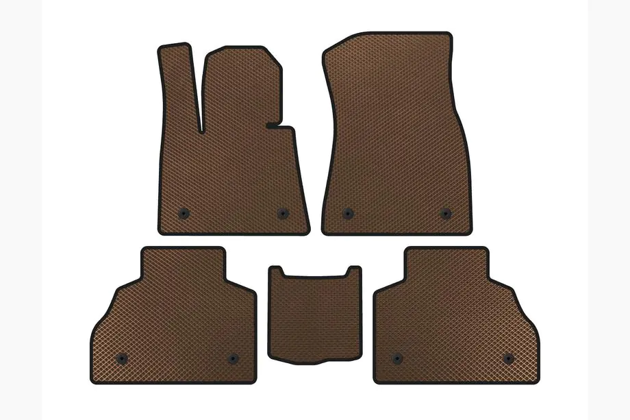 BMW X7 G07 2019– EVA automatten voor het interieur (2 rijen, bruin) Image