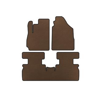 EVA automatten voor het interieur (2 rijen, bruin) Jetour X70 2018–