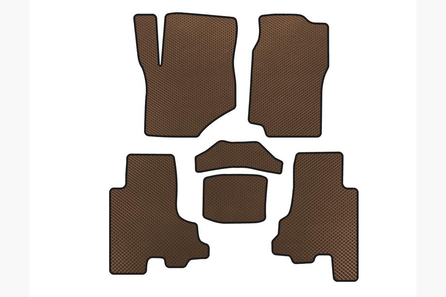 Chevrolet Trailblazer 2002–2012 EVA automatten (bruin) Image