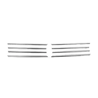 RVS sierlijsten voor grille rand (8 stuks) foto 2