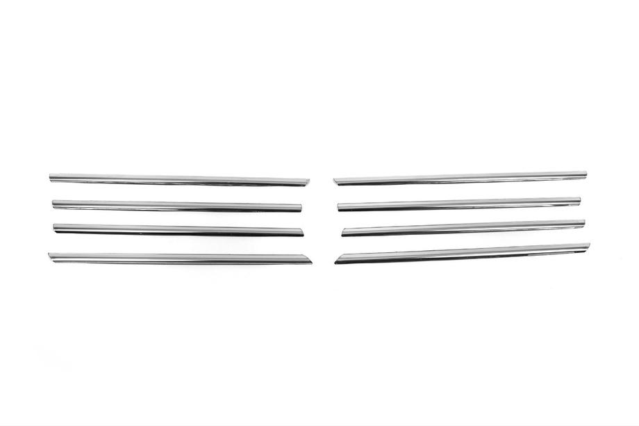 Volkswagen T5 Transporter 2003–2010 RVS sierlijsten voor grille rand (8 stuks) Foto 2