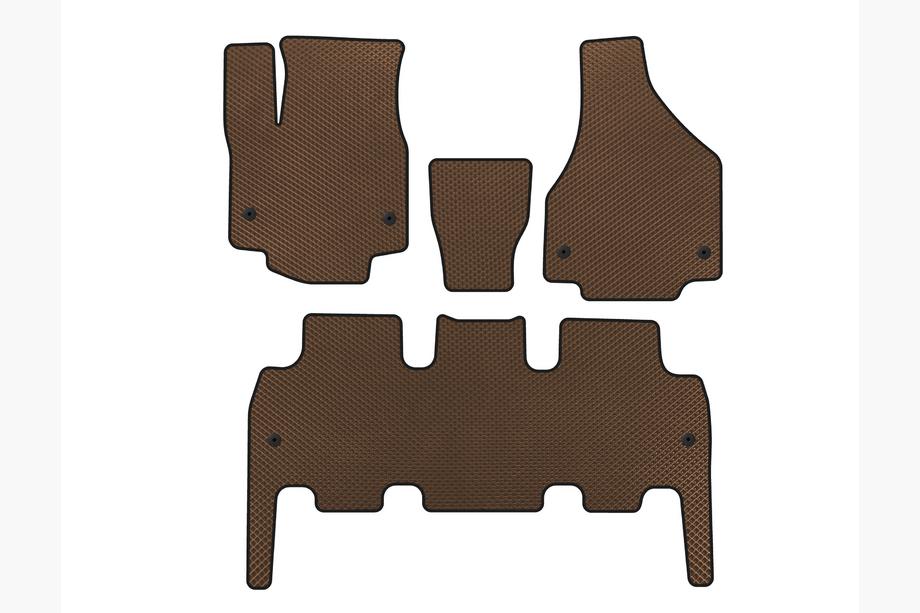 Chrysler Pacifica 2016– EVA automatten (bruin) Image
