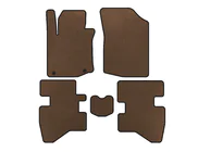 Citroen C-1 2005–2014 EVA automatten (HB, bruin) foto 1