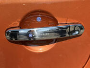Volkswagen Touran 2010–2015 Deurgreep covers (set 4 stuks, RVS) Carmos - Turks staal foto 4