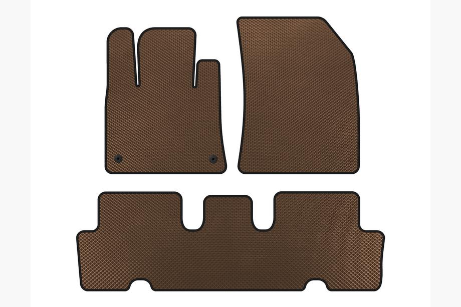Citroen C-4 Picasso 2013–2022 EVA mattenset V1 (2 rijen, bruin) Image