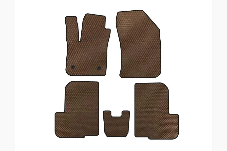 Dacia Lodgy 2012–2022 EVA automatten (2 rijen, 7-zits, bruin) Image