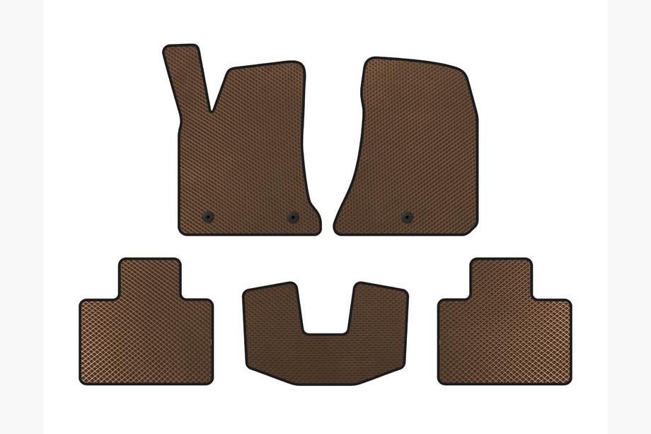 Dodge Charger 2010–2023 EVA automatten (2015-2023, SD, Bruin) Image
