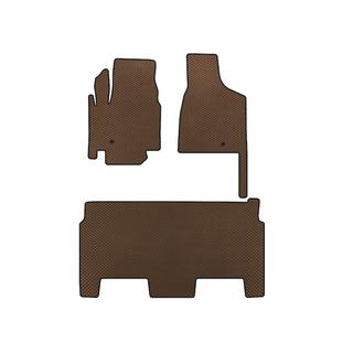 EVA automatten (2008-2020, 2 rijen, 8-zits/SXT-uitvoering, bruin) Dodge Grand Caravan V 2008–2020