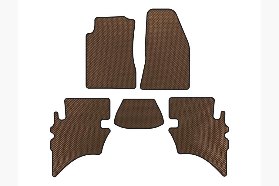 Ford Ranger 2002–2006 EVA automatten (bruin) Image