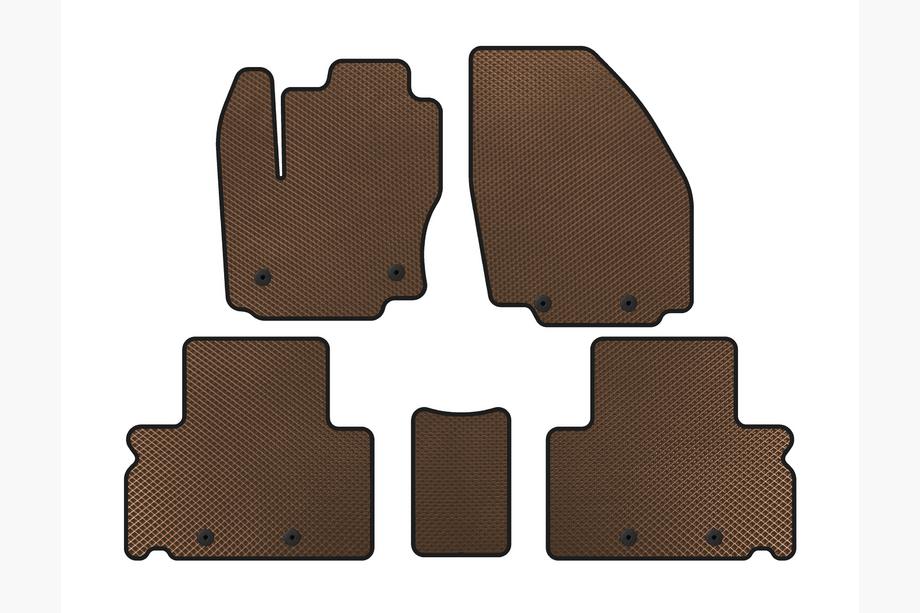 Ford S-Max 2007–2014 EVA automatten (bruin) Image