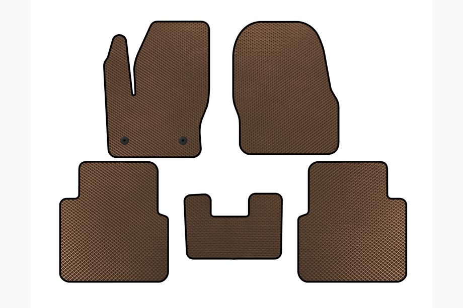 Ford Connect 2014–2021 EVA automatten (bruin) Image