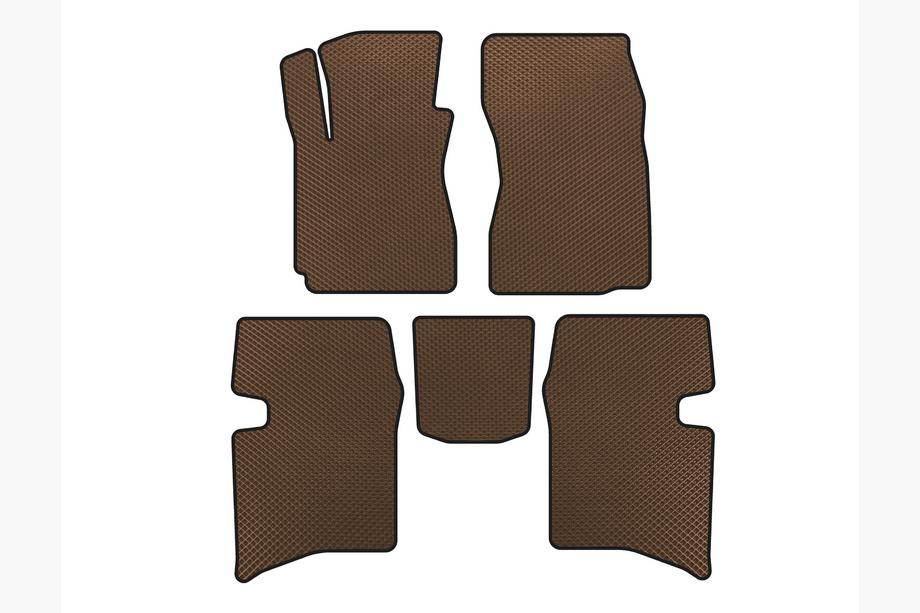Geely MK 2006–2014 EVA vloermatten (SD, Bruin) Image