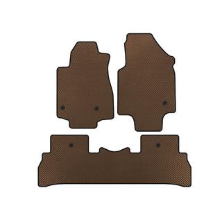 EVA automatten (2008-2012, 7-zits, Bruin) Honda Pilot 2008–2015