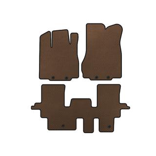 EVA automatten voor het interieur (2 rijen, bruin)