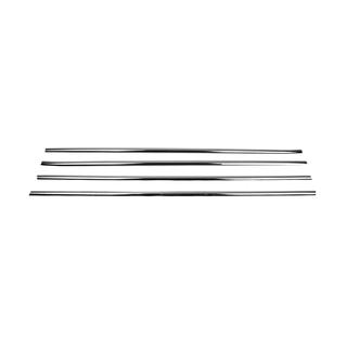 Buiten raamomlijsting set (4-delig, RVS) Toyota Rav 4 2006–2013 foto 4