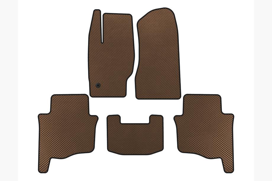 Jeep Grand Cherokee WK 2004–2010 EVA automatten (bruin) Image