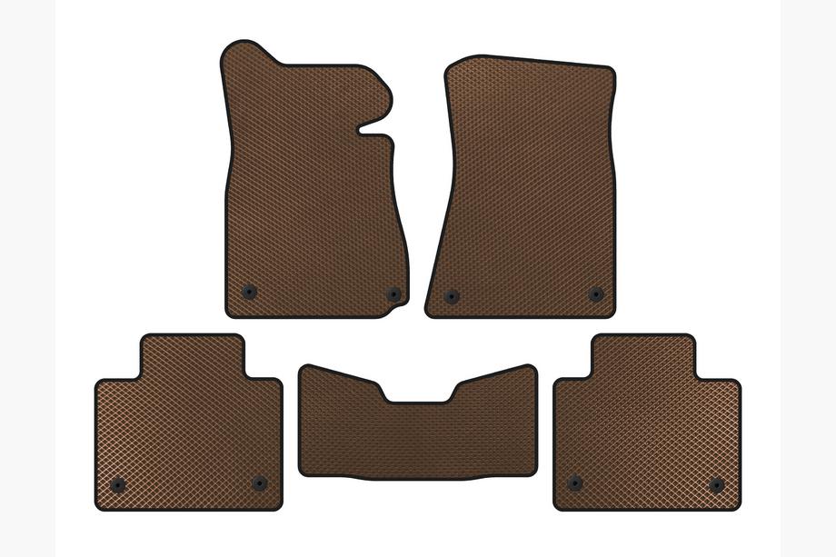Lexus GS 2011–2020 EVA automatten (2011-2015, SD, Geen 4WD, Bruin) Image