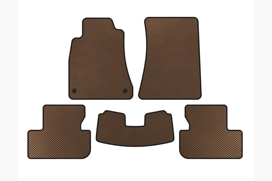 Lexus IS 2005–2013 EVA automatten (Sedan, 2WD, bruin) Image