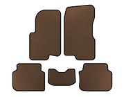 Smart 1998–2007 EVA automatten (2003-2007, Forfour, Bruin) foto 1