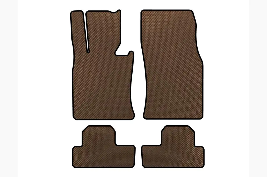 Mini Clubman R55/R56 2007–2014 EVA automatten voor interieur (voor R56, Bruin) Image