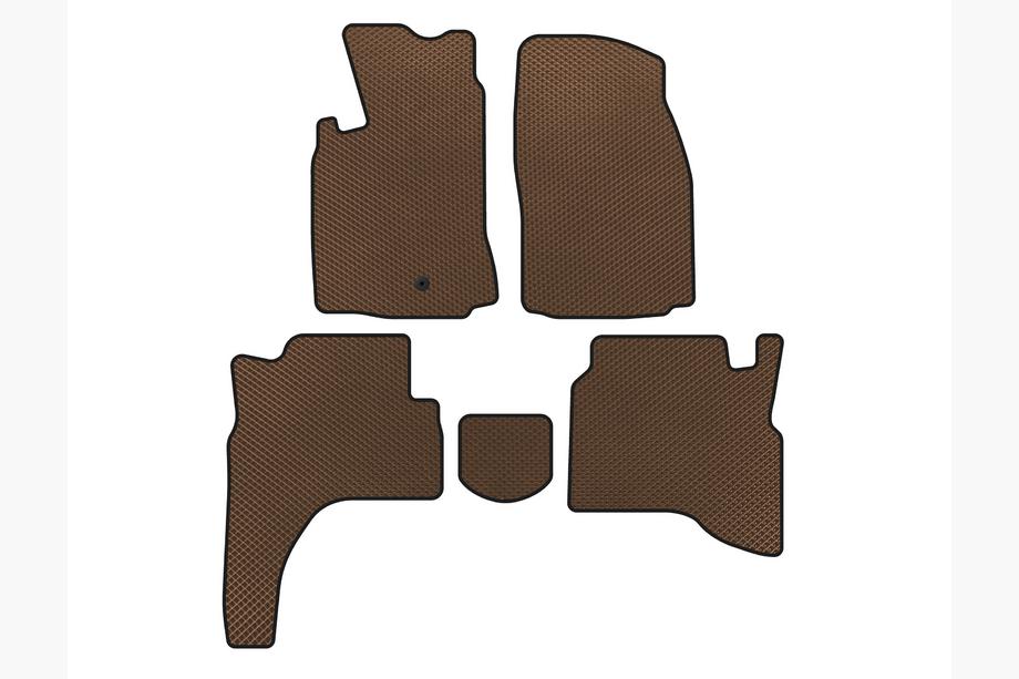 Mitsubishi Pajero Sport 1996–2007 EVA automatten (bruin) Image