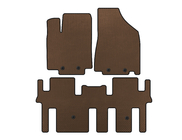 Nissan Pathfinder R52 2012–2021 EVA automatten voor het interieur (2 rijen, bruin) foto 1