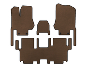 Nissan Quest 2011–2017 EVA automatten (2 rijen, 7-zits, bruin) foto 1