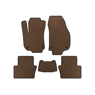 EVA automatten voor het interieur (2 rijen, bruin)