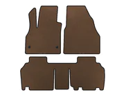 Renault Kangoo 2008–2020 EVA automatten voor het interieur (2 rijen, 5-deurs/7-zits, bruin) foto 1