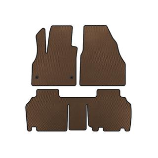 EVA automatten voor het interieur (2 rijen, 5-deurs/7-zits, bruin) Renault Kangoo 2008–2020