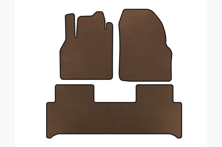 Renault Scenic/Grand 2003–2009 EVA automatten (bruin) Image