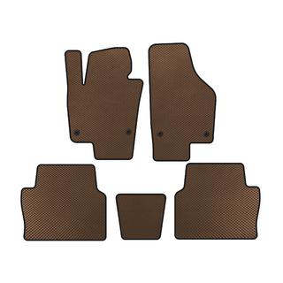 EVA automatten voor het interieur (2 rijen, bruin)