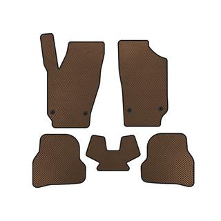 EVA automatten voor interieur (2010-2012, HB, 5-deurs, Bruin) Seat Ibiza 2010–2017
