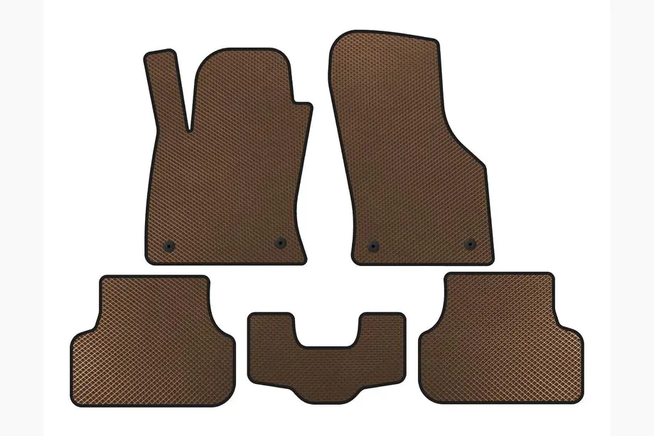 Seat Leon 2013–2020 EVA automatten (2013-2016, SW, Bruin) Image