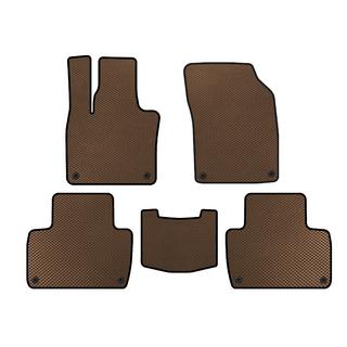 EVA automatten voor het interieur (2 rijen, bruin)