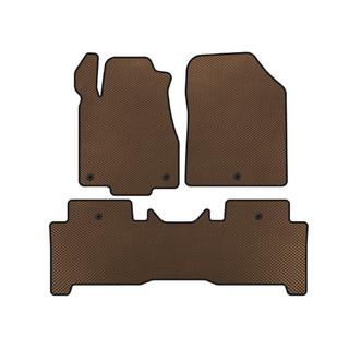 EVA automatten voor het interieur (2 rijen, bruin) Acura MDX 2007–2013
