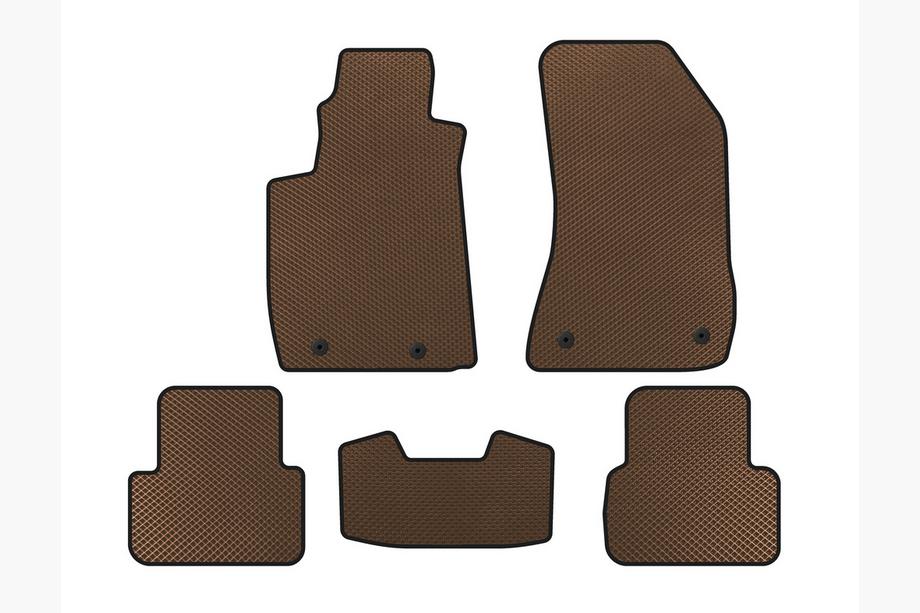 Alfa Romeo 159 2005–2011 EVA automatten V-2 (Bruin) Image