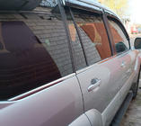 Toyota Land Cruiser Prado 120 2002–2009 Buitenste raamomlijsting (6 stuks, RVS) OmsaLine - Italiaans roestvrij staal foto 1
