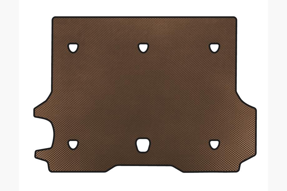Chevrolet Trailblazer 2002–2012 EVA kofferbakmat (Bruin) Image
