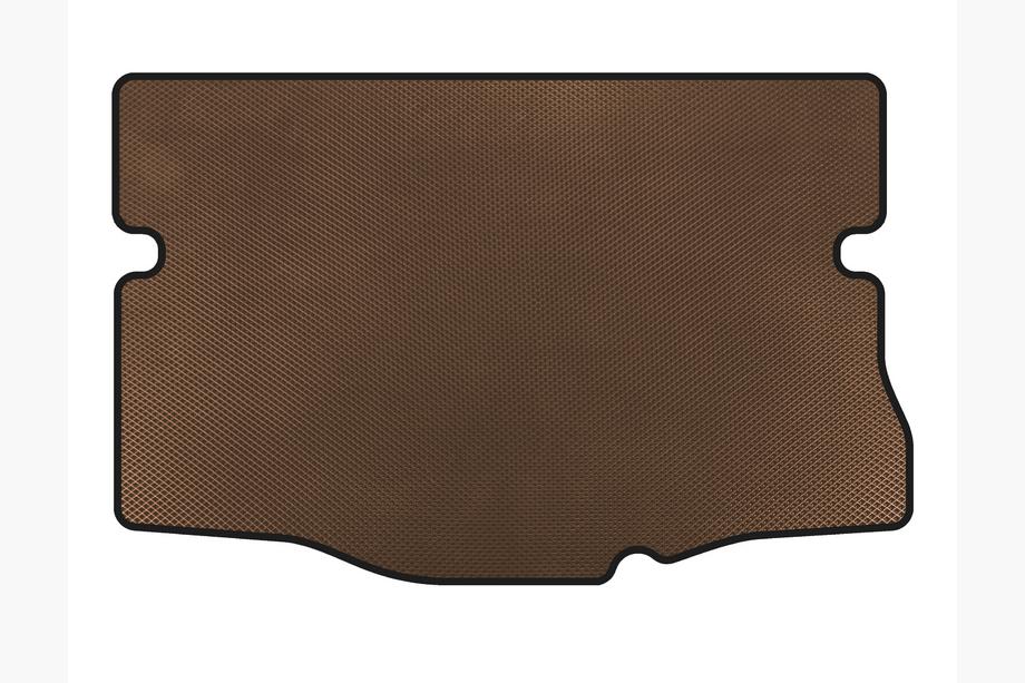 Honda FIT/Jazz 2014–2020 EVA kofferbakmat (HB, Hybrid, Bruin) Image