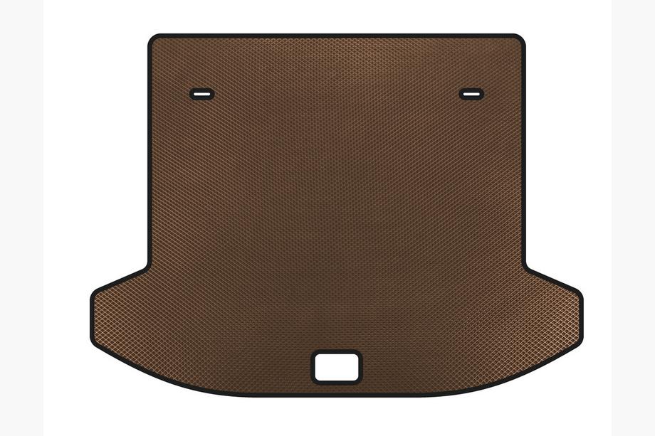Jetour X70 2018– EVA kofferbakmat (2 rijen, bruin) Image