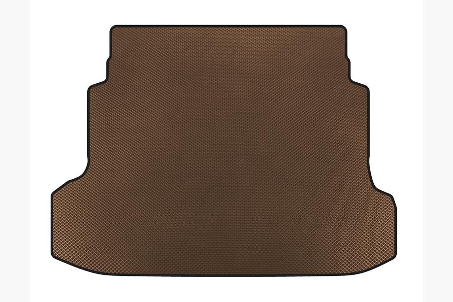Kia Cerato 2 2010–2013 EVA kofferbakmat (SD, Bruin) Image