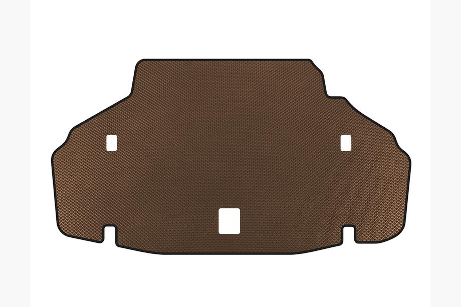 Lexus LS 2007–2017 EVA kofferbakmat (2007-2010, SD, lange wielbasis, bruin) Image