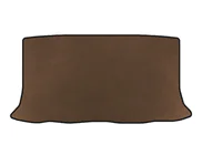 Nissan Micra K12 2003–2010 EVA kofferbakmat (HB, bruin) foto 1
